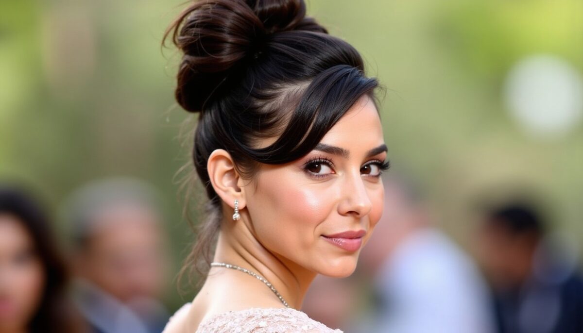 Sortilège bohème : Vanessa Hudgens adopte un chignon enchanteur