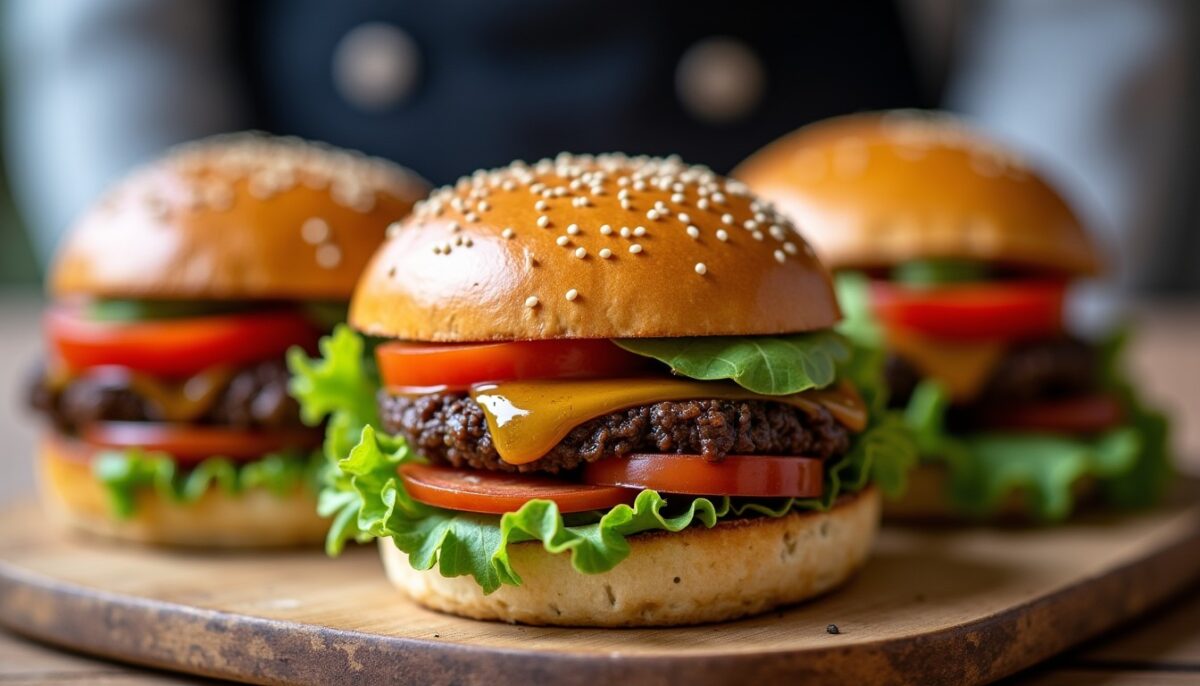 Le hamburger maison au tofu revisité par Mai Linh